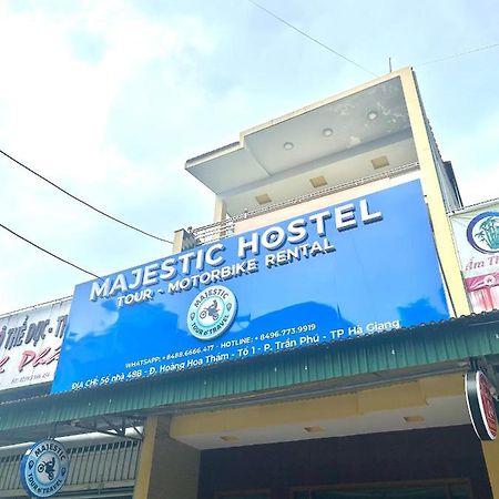 Majestic Hostel - Tour & Motorbike Rental Ha Giang Eksteriør bilde