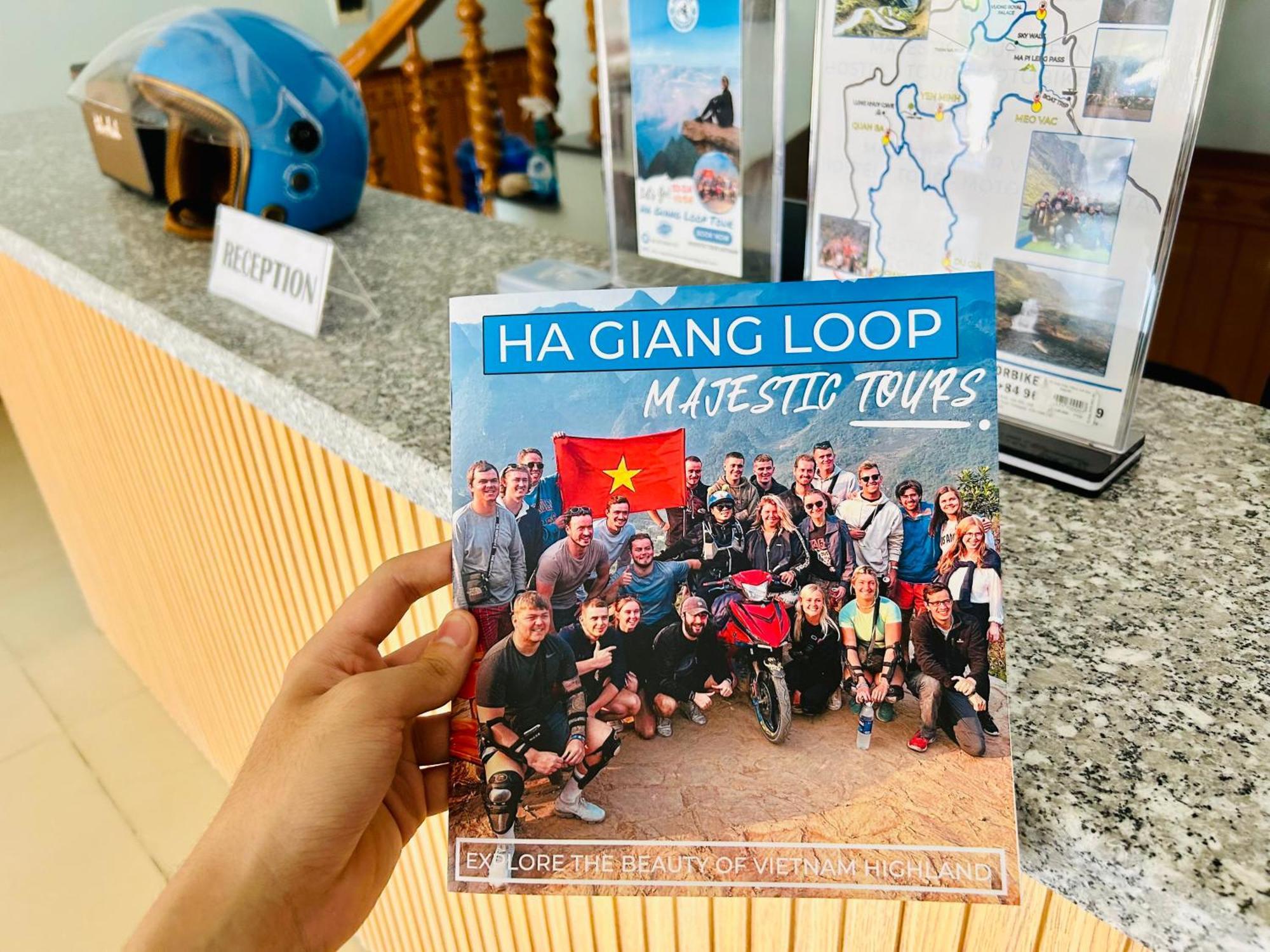 Majestic Hostel - Tour & Motorbike Rental Ha Giang Eksteriør bilde